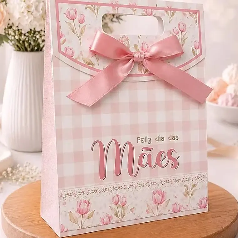 Arquivo em PDF Sacola Grande - Dia das Mães 4