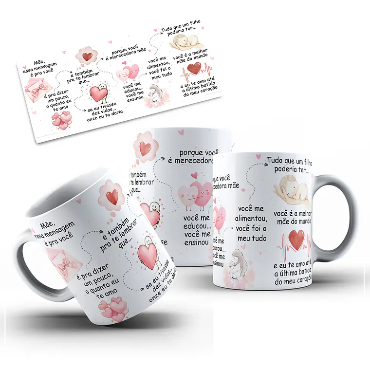 Arte Caneca Dia Das Mães 5