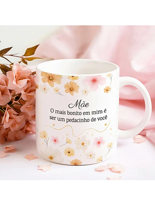 Arte Digital Caneca Mãe 