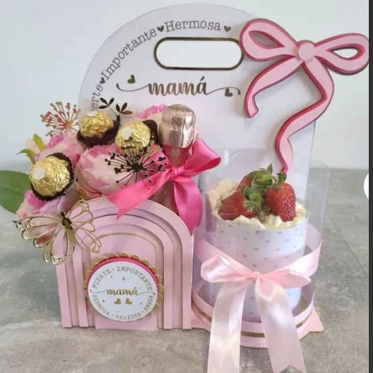 Arquivo de Corte Bandeja Dia das Mães 1