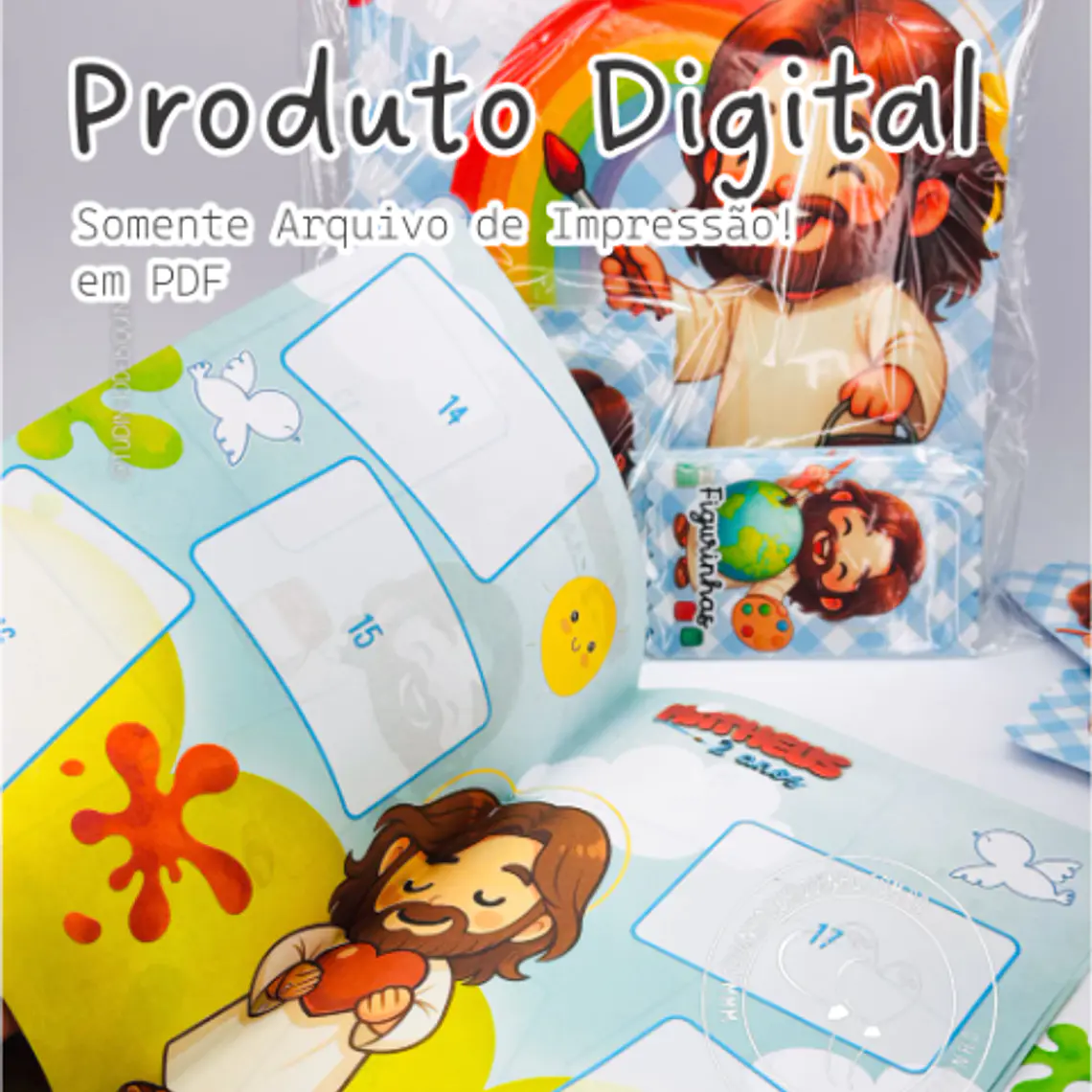 Arquivo Digital Álbum de figurinhas Jesus 1