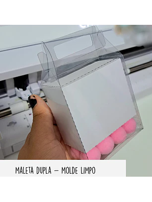 Molde Limpo Maleta Dupla