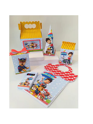 Arquivo de Corte Maletinha + Livro de Colorir Patrulha Canina