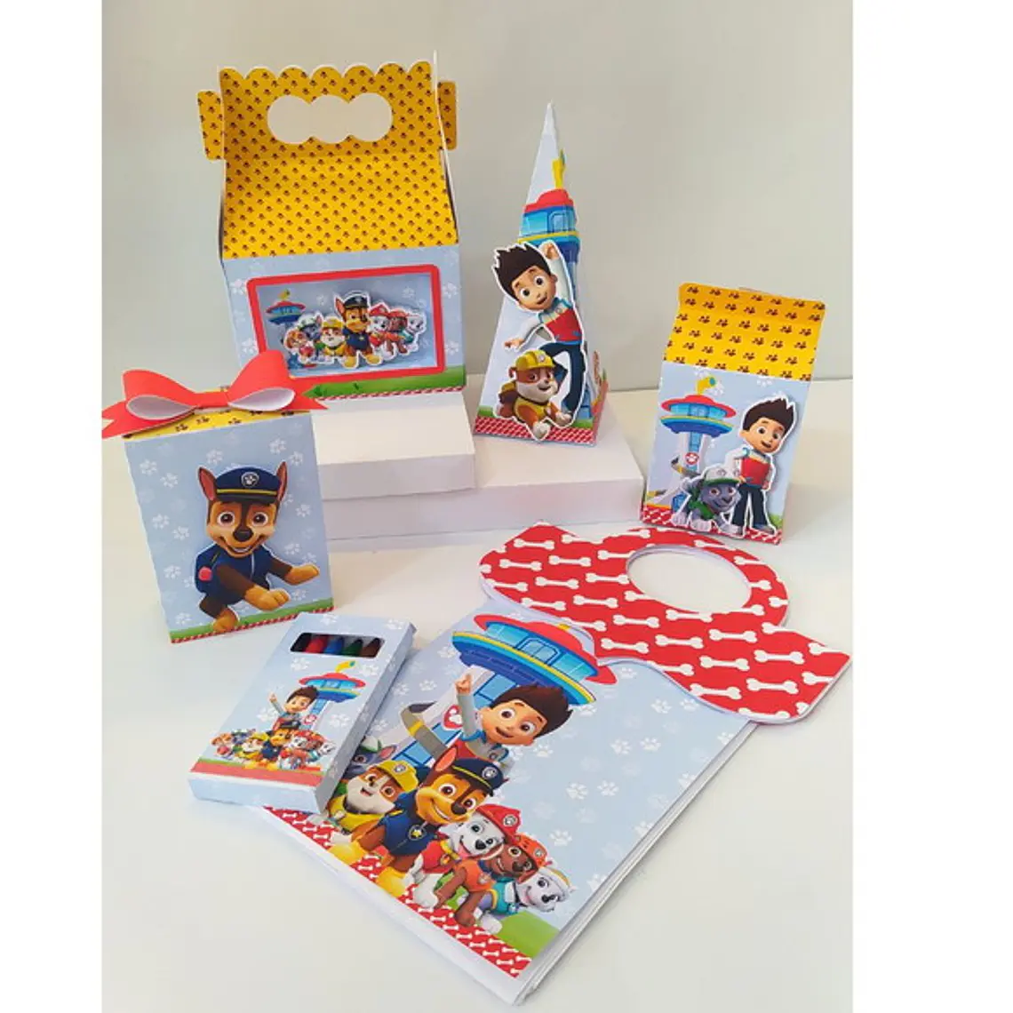 Arquivo de Corte Maletinha + Livro de Colorir Patrulha Canina 1
