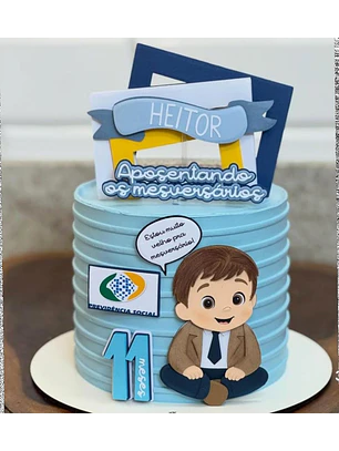 Arquivo Topo de Bolo Aposentadoria Mesversário