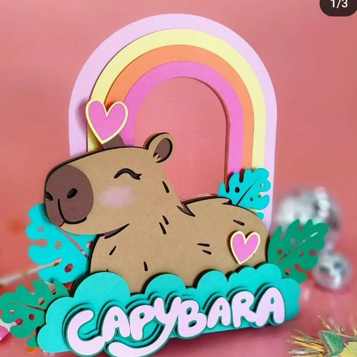 Arquivo Topo de Bolo Capivara 1