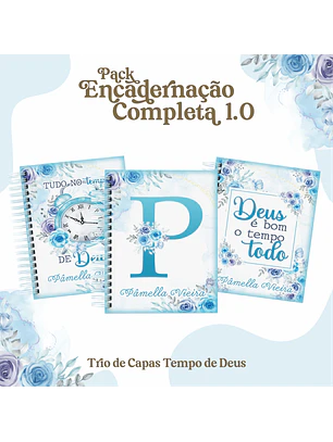 Arquivo Digital Combo Capas Tempo de Deus