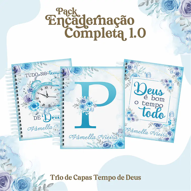 Arquivo Digital Combo Capas Tempo de Deus 1
