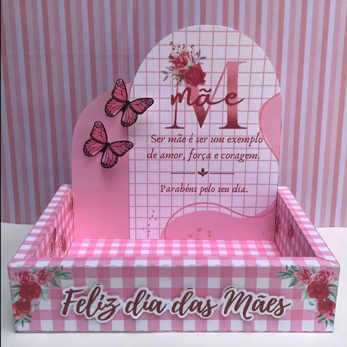 Arquivo Digital Caixa Cenário Rosa Dia das Mães 1