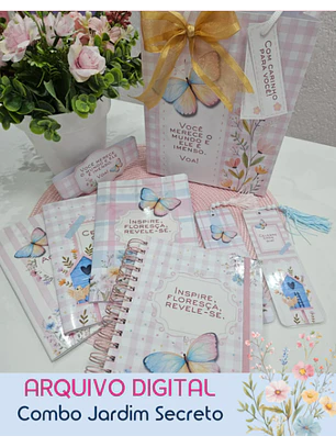 Arquivo Digital Combo Jardim Secreto