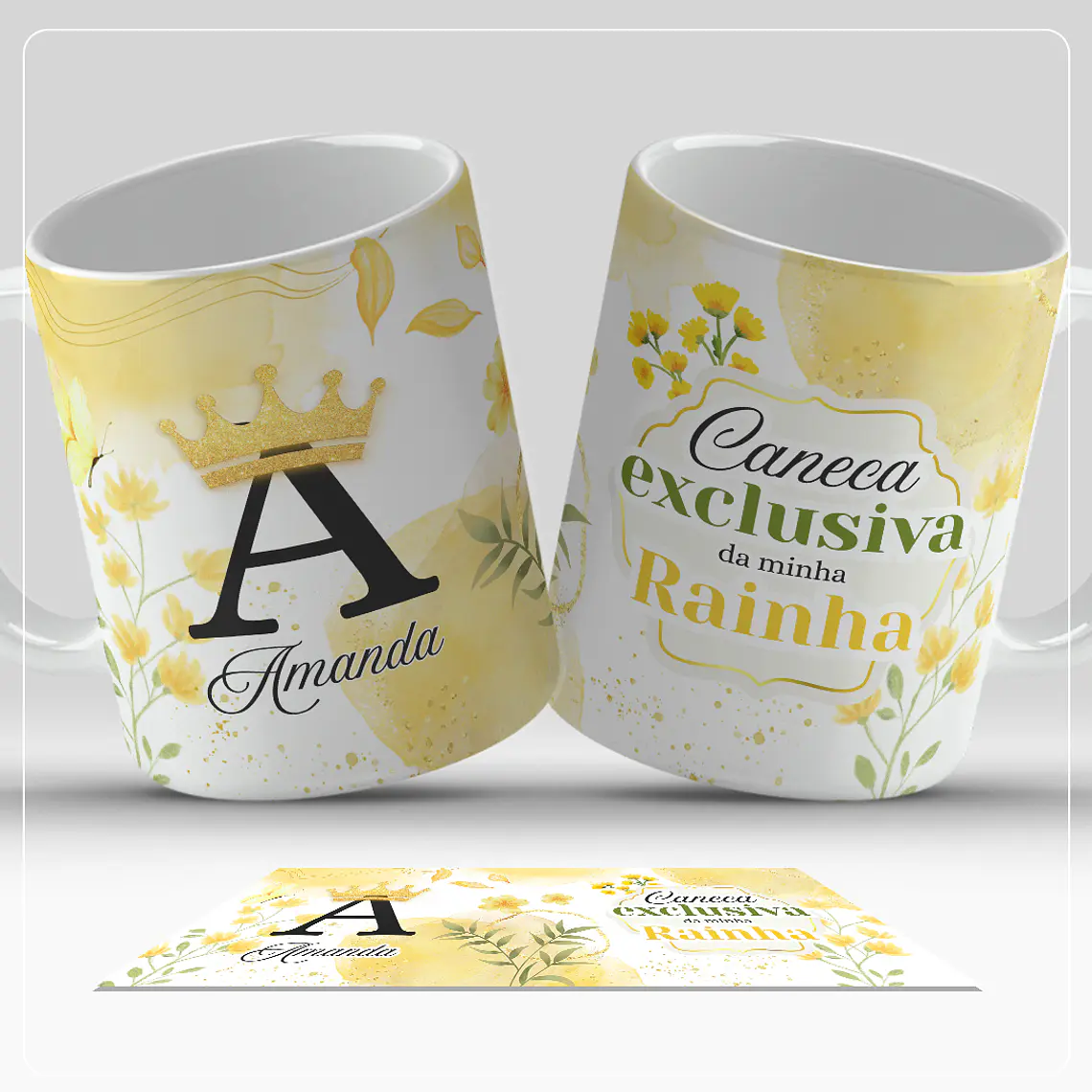 Kit Digital – Canecas Alfabeto Minha Rainha 2