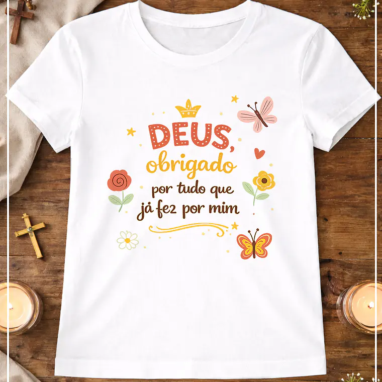 Kit Digital – Coleção Frases Religiosas Canecas e Camisas 5