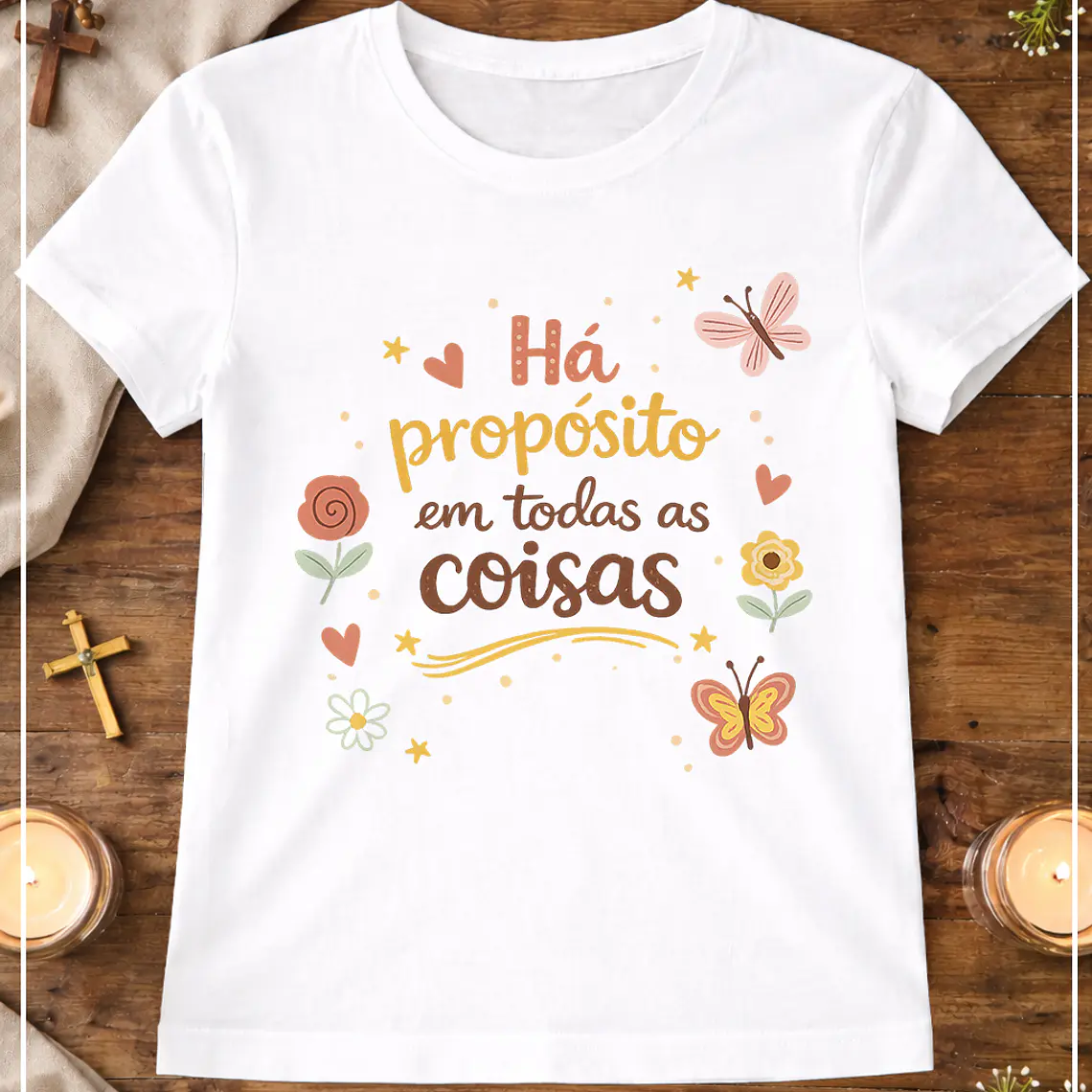 Kit Digital – Coleção Frases Religiosas Canecas e Camisas 7