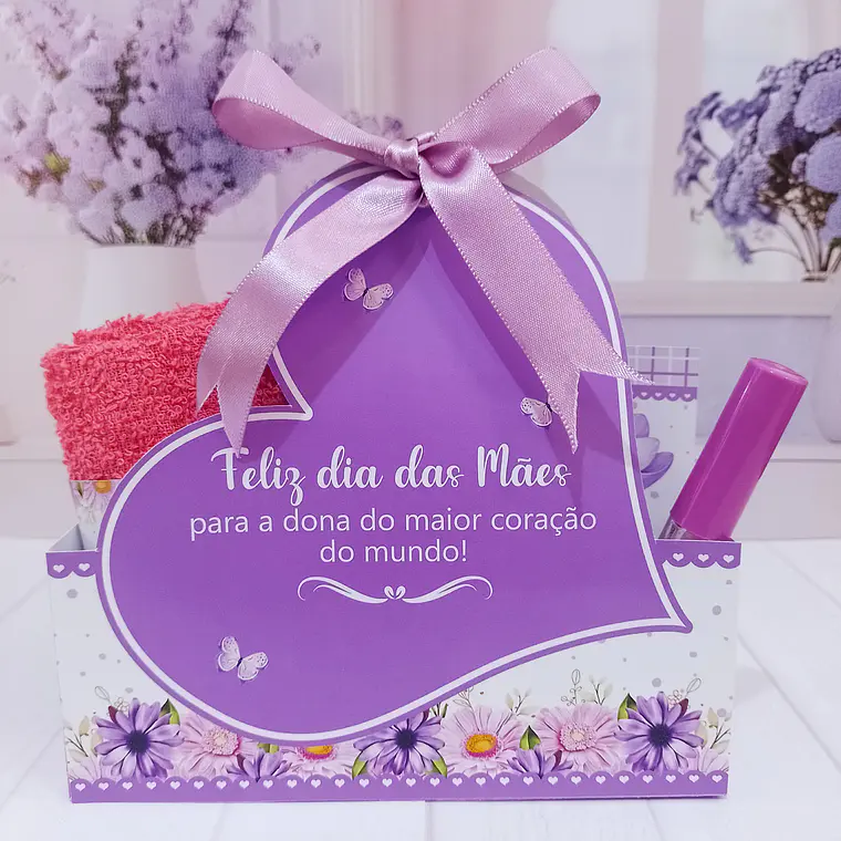 Arquivo Embalagem Coração Dia das Mães 1