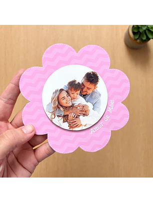 Arquivo Porta Retrato com ímã - Dia das Mães 