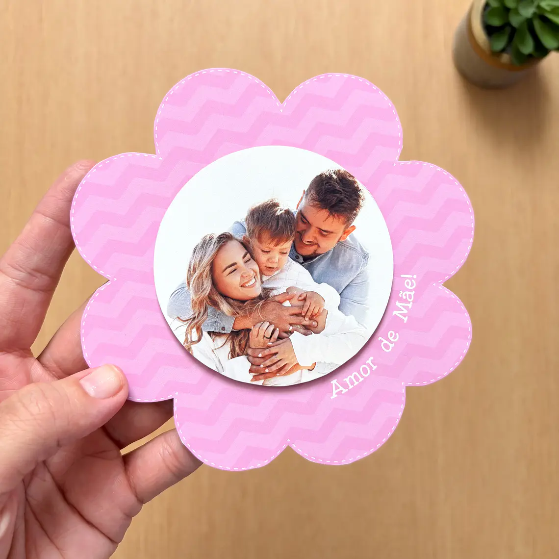 Arquivo Porta Retrato com ímã - Dia das Mães  1