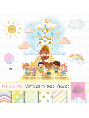 Kit Digital Venha ao teu Reino - Dia das Crianças