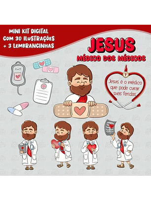Kit Digital Jesus Médico dos Médicos