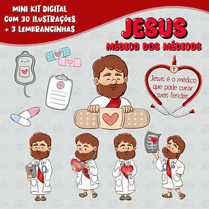 Kit Digital Jesus Médico dos Médicos