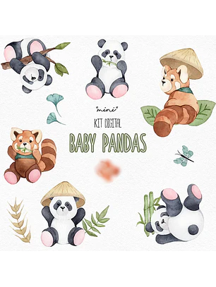 Mini Kit Digital Baby Pandas