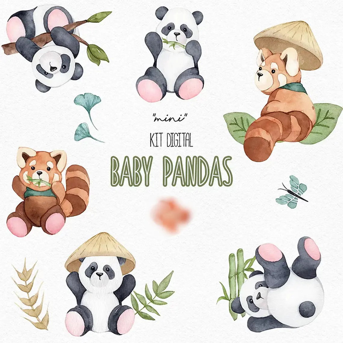 Mini Kit Digital Baby Pandas 1