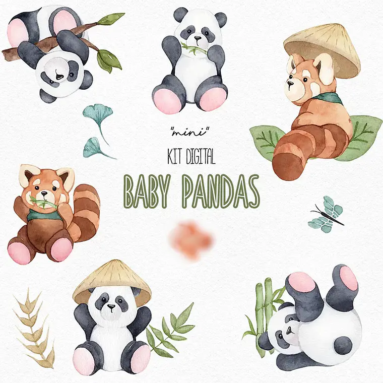 Mini Kit Digital Baby Pandas 1