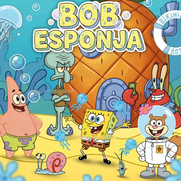 Kit Digital Bob Esponja 1