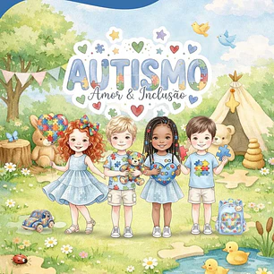Kit Digital Autismo Amor e Inclusão 