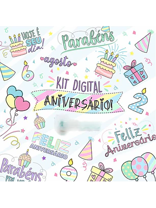 Kit Digital Aniversário