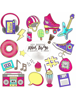 Kit Digital Anos 80/90