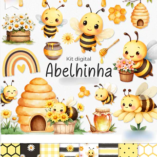Kit Digital Abelhinha