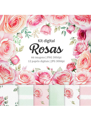 Kit Digital Rosas