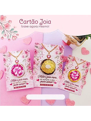 Arquivo Dia das Mães Card Joia