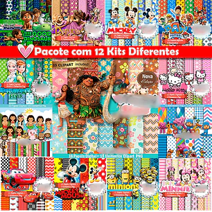 Combo 12 kits Digitais 