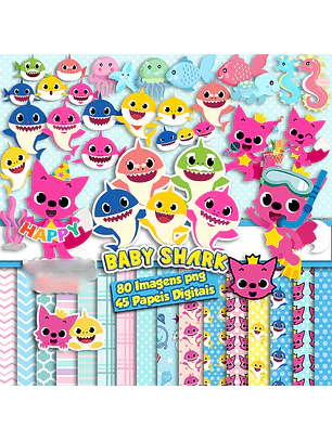 Kit Digital Baby Shark