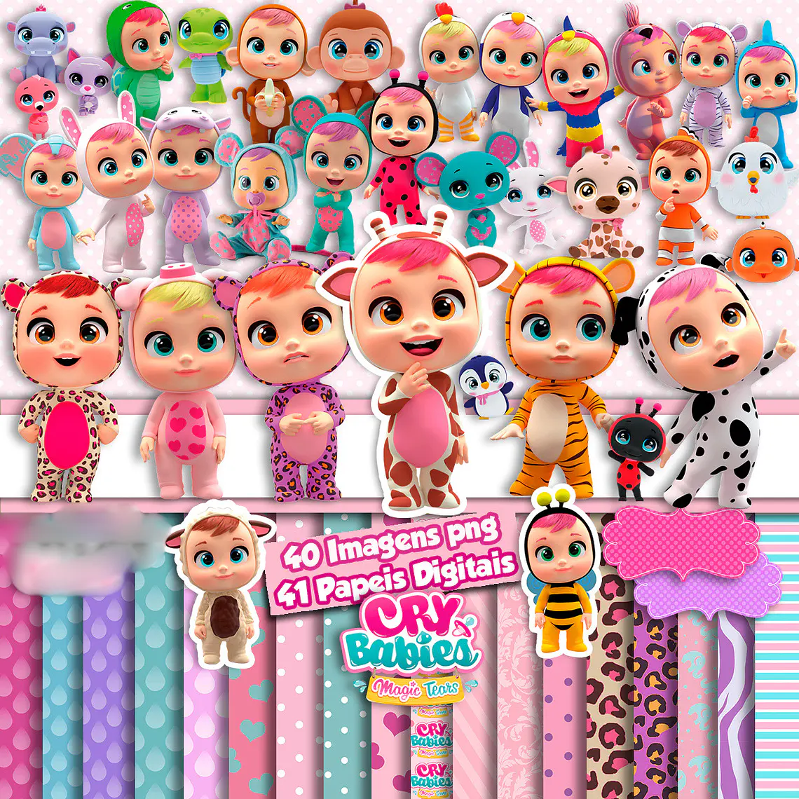 Kit Digital Cry Babies 1