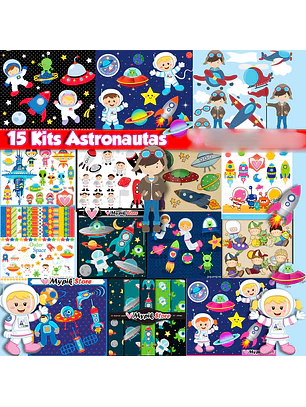 Combo 15 kits Digitais Astronaura