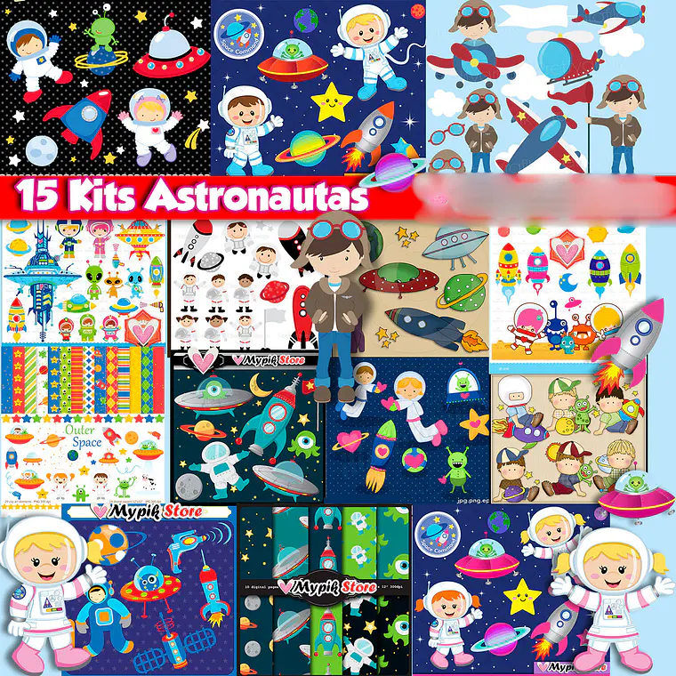 Combo 15 kits Digitais Astronaura 1