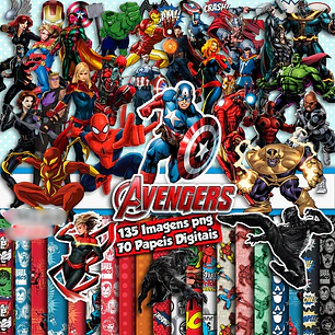 Kit Digital Vingadores