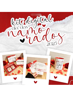 Kit Digital Dia dos Namorados