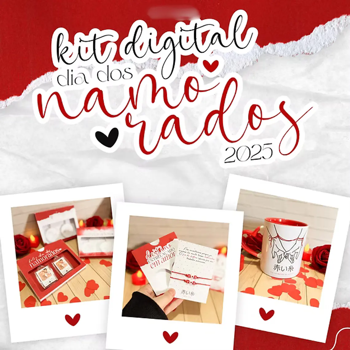 Kit Digital Dia dos Namorados 1