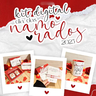 Kit Digital Dia dos Namorados