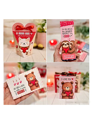 Kit Digital Printables Dia dos Namorados