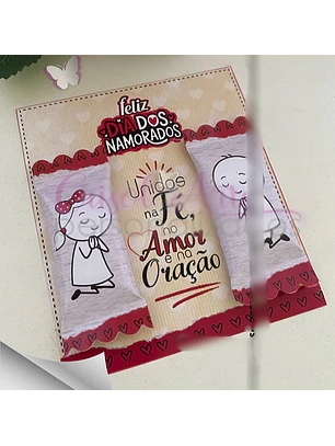 Arquivo Digital Kit card e adesivo para balinhas dia dos namorados