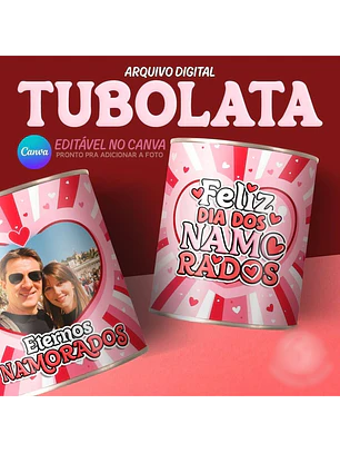 Arquivo Digital Artes Tubolata Personalizável no Canva 