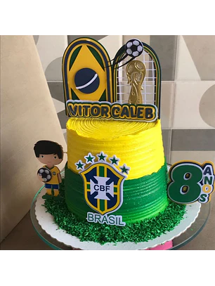 Arquivo Topo de Bolo Cenário Brasil