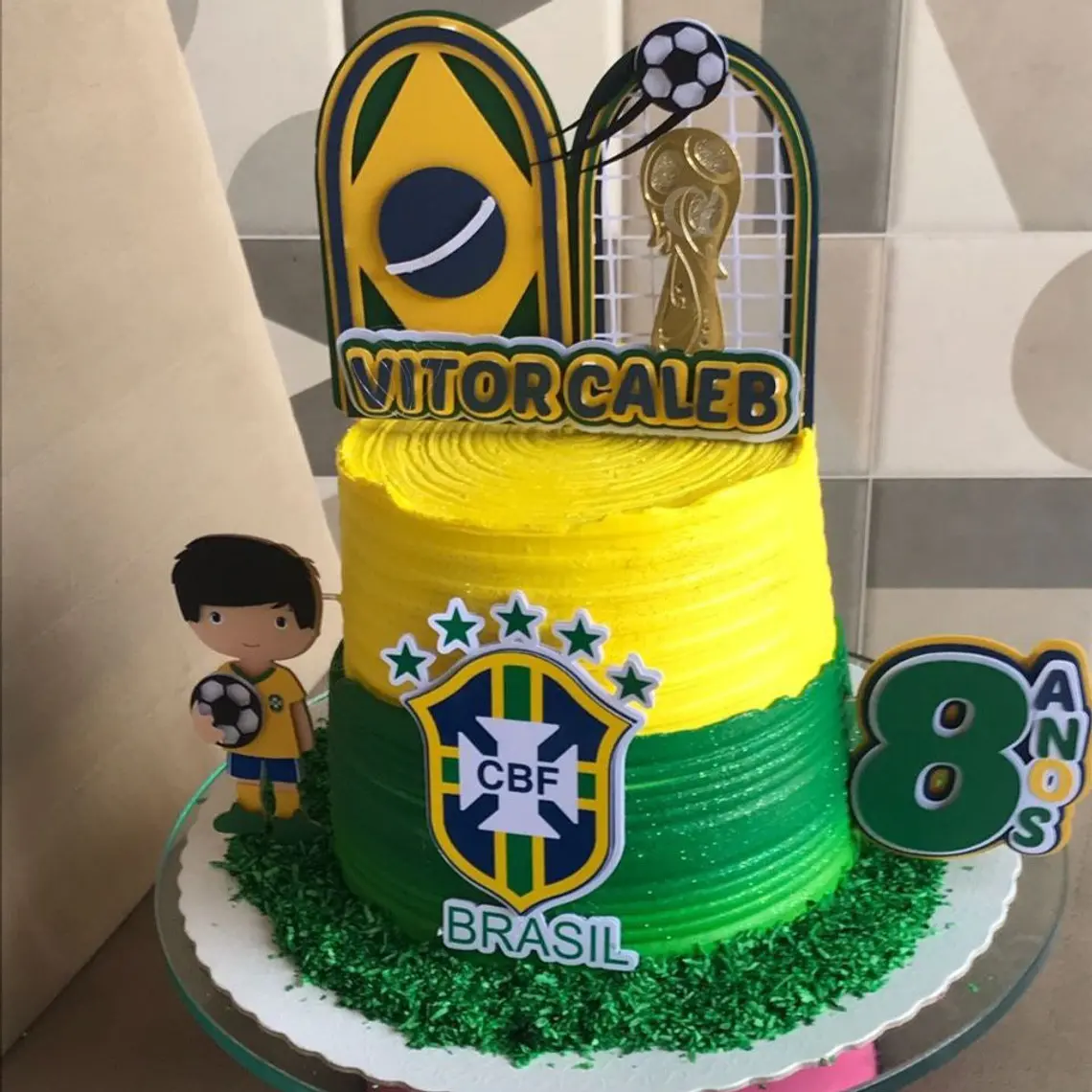 Arquivo Topo de Bolo Cenário Brasil 1