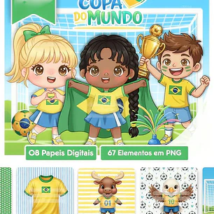 Kit Digital Copa do Mundo 