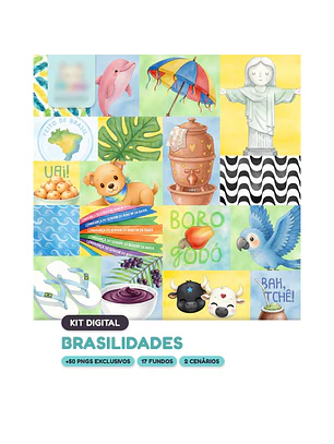 Kit Digital Brasilidades