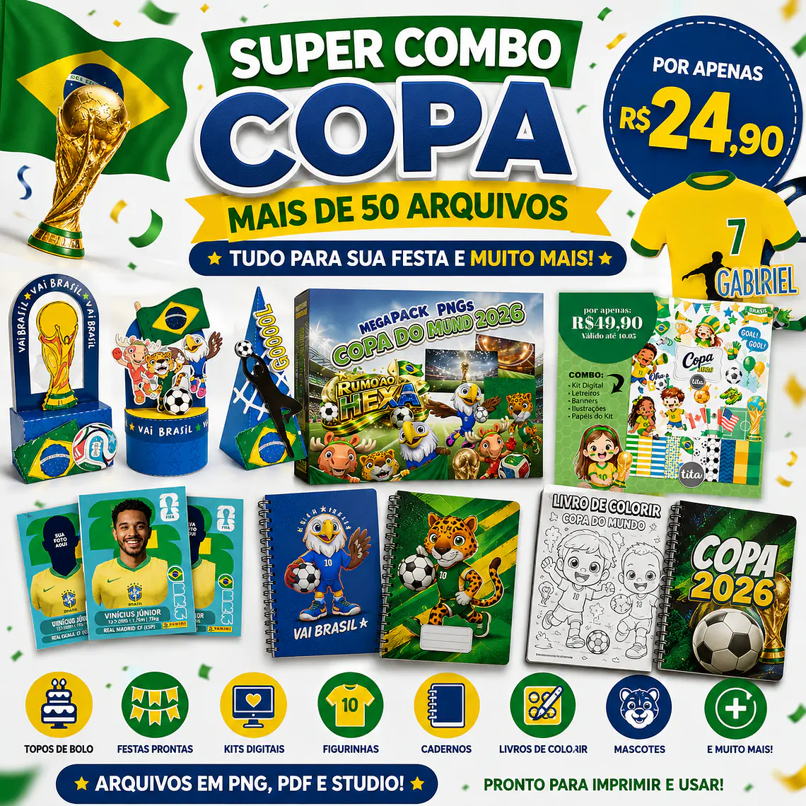 SUPER COMBO COPA DO MUNDO  1